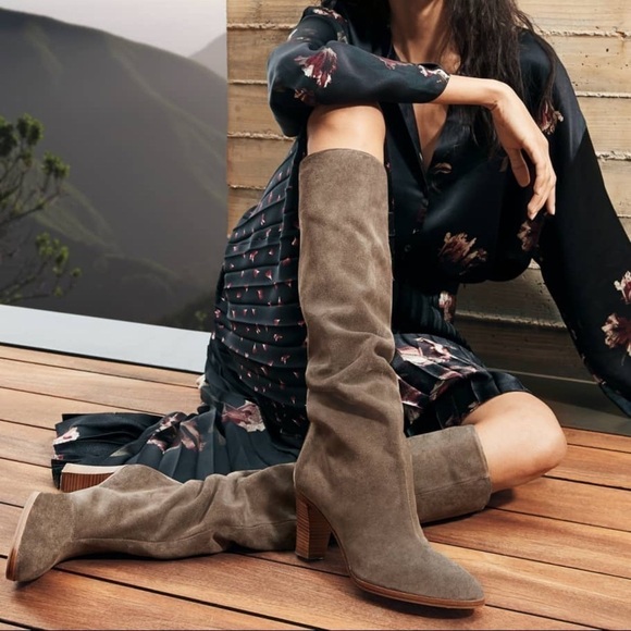 VINCE Casper Suede Boot 9.5 - Picture 1 of 10